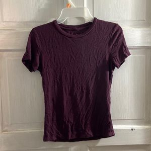 Purple tee